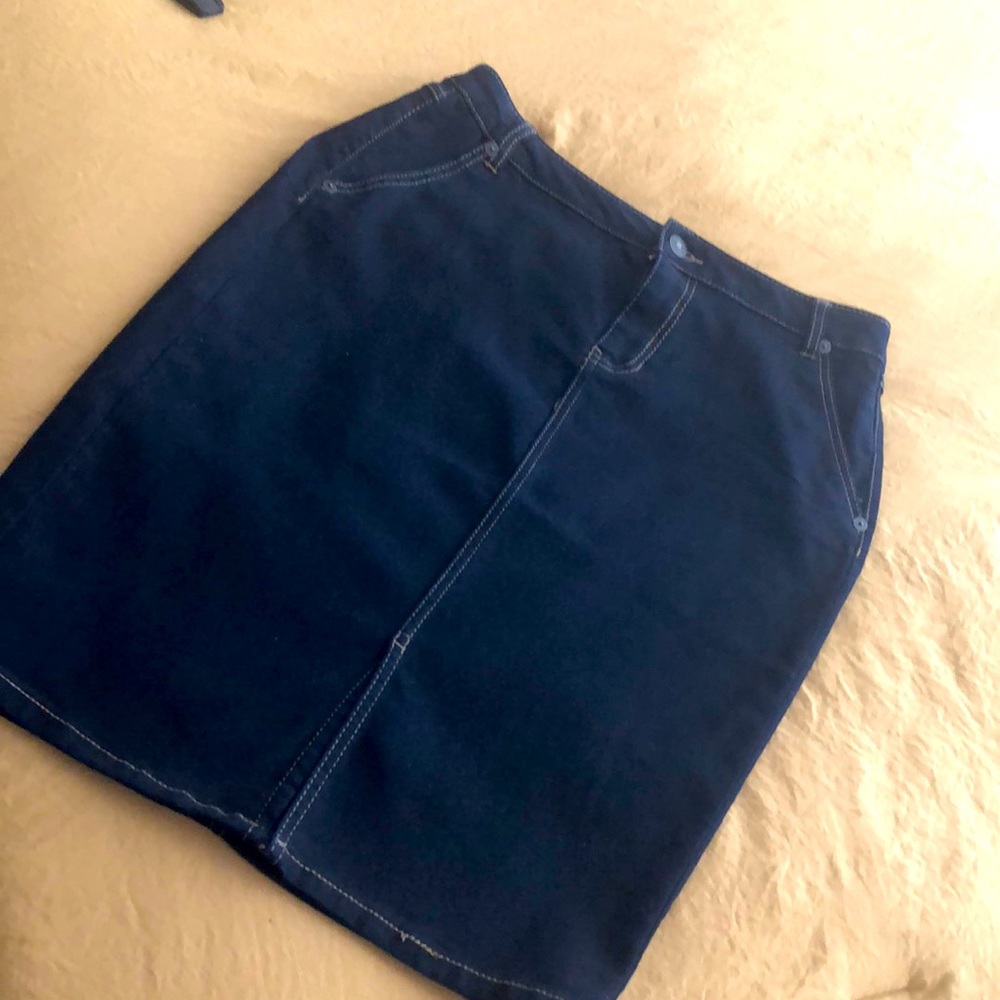 Slim denim Pencil Skirt